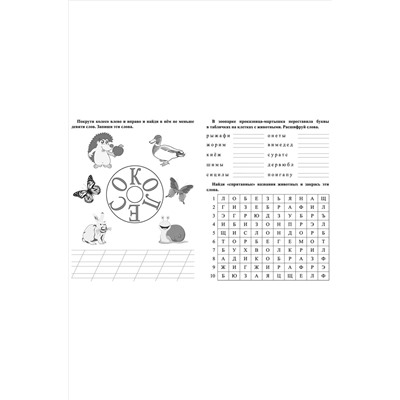 Набор рабочих тетрадей для дошкольника 4шт. 16 стр. Издательство Учитель